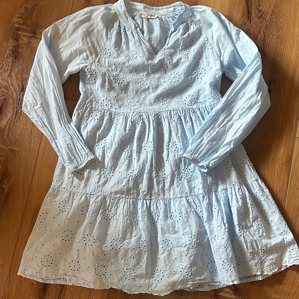 Mignon Soft Blue Blouse